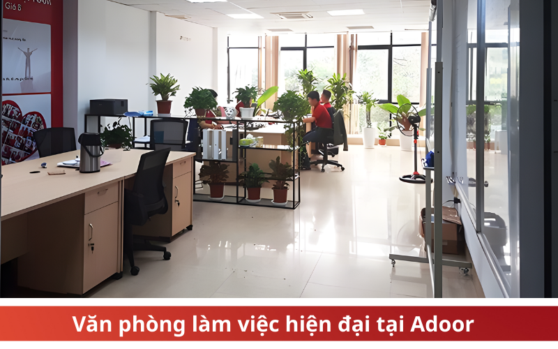 Hạ tầng vật chất hiện đại của cửa cuốn Đài Loan tại Adoor
