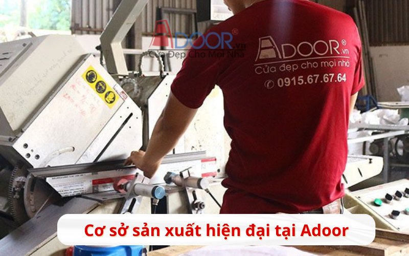 Hệ thống cơ sở và trang thiết bị hiện đại của cửa cuốn Đài Loan tại Adoor