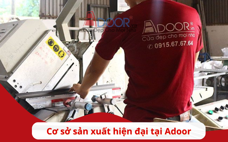 Hệ thống vật tư và công nghệ sản xuất tiên tiến cửa cuốn Đài Loan tại Tuy Hòa Adoor