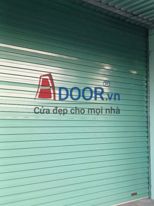 Cửa cuốn tấm liền công nghệ Úc Adoor 0.52mm