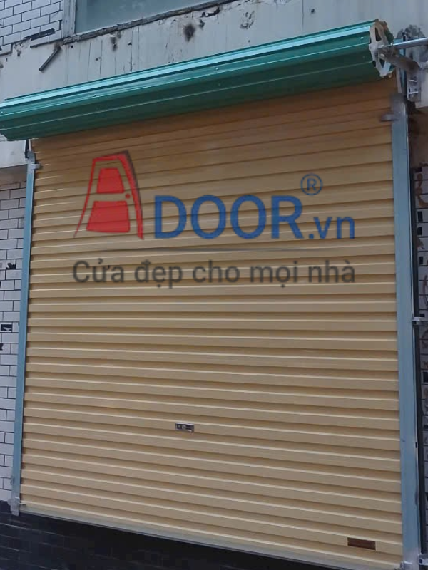 Cửa cuốn tấm liền công nghệ Úc Adoor 4.5mm