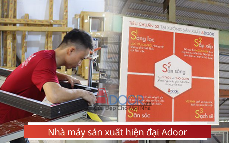 Nhà máy sản xuất cửa cuốn Đài Loan tại Adoor