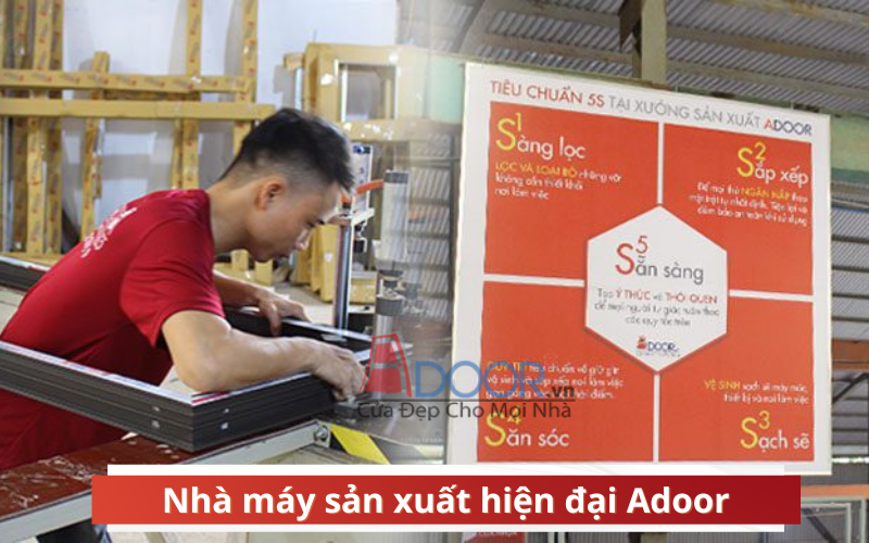 Nhà máy sản xuất cửa cuốn Đài Loan tại Adoor