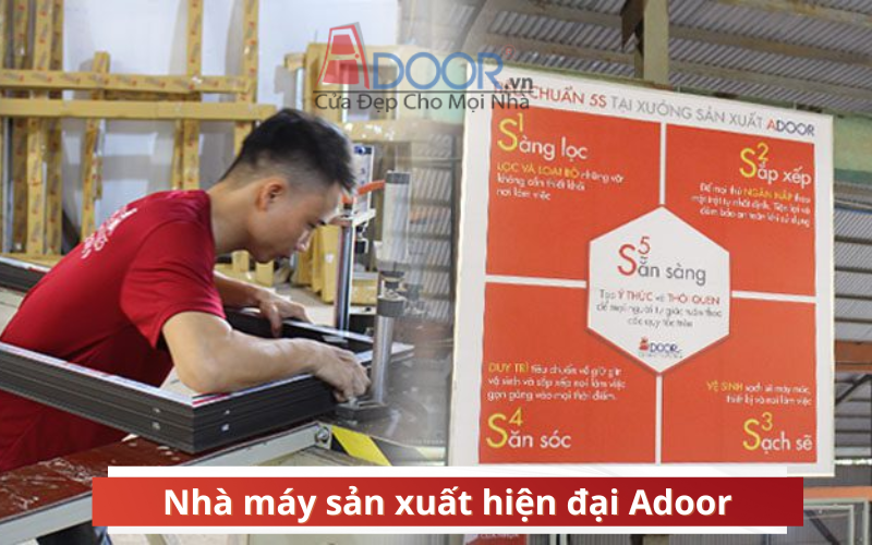 Nhà máy sản xuất cửa cuốn Đài Loan tại Adoor
