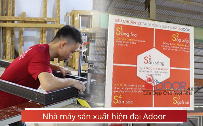 Nhà máy sản xuất cửa cuốn Đài Loan tại Adoor
