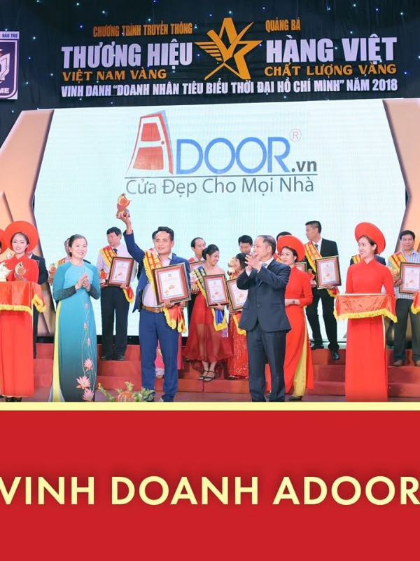 Adoor được vinh danh nhận giải thưởng
