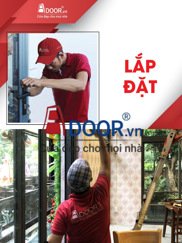 Lắp đặt và bàn giao công trình cho khách hàng thân yêu