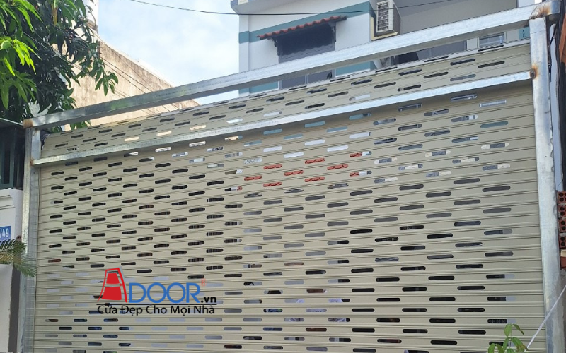 Mẫu cửa cuốn công nghệ Đức tại Quận 8 Adoor PM76X