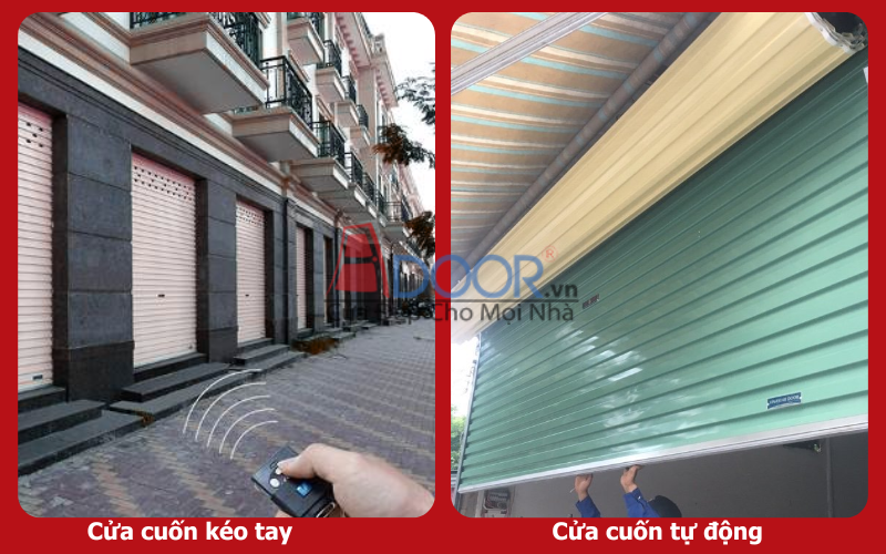 Phân loại các dòng cửa cuốn Đài Loan tại Hà Tiên của Adoor
