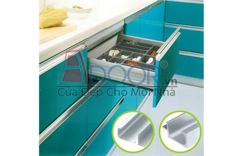 tủ bếp nhôm kính tại cần thơ