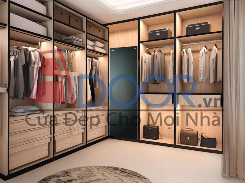 Tủ quần áo cánh kính tại hà nội