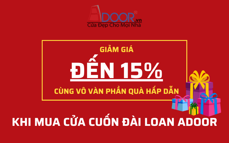 Ưu đãi giá tốt và khuyến mãi hấp dẫn khi mua cửa cuốn Đài Loan tại Quảng Nam Adoor