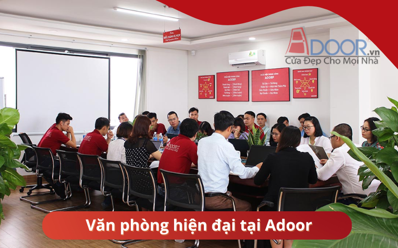 Văn phòng hiện đại, chuyên nghiệp tại Adoor