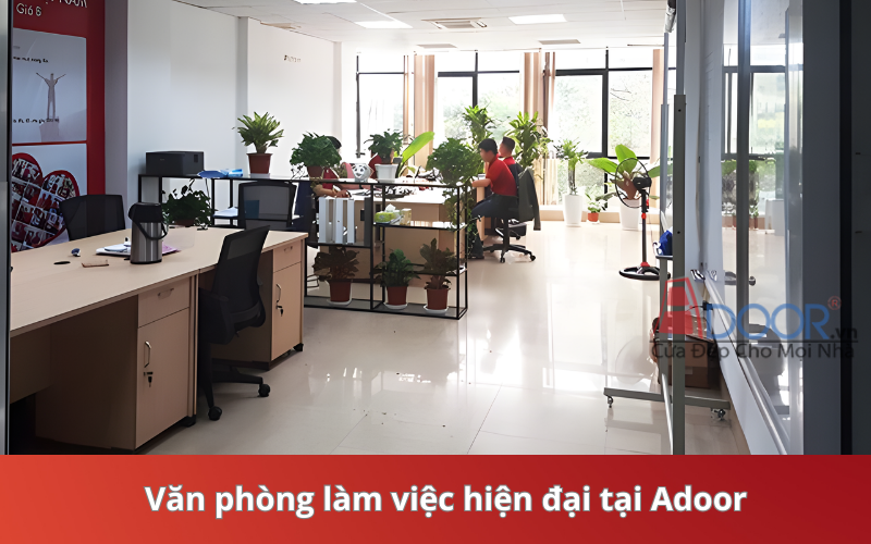 Văn phòng làm việc hiện đại tại Adoor