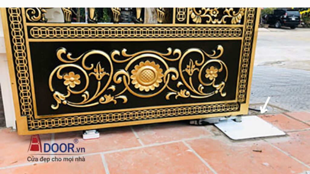Cửa Cổng Âm Sàn Tự Động Adoor tại Quận 3-2 Cửa Cổng Âm Sàn Tự Động Adoor tại Quận 3-2