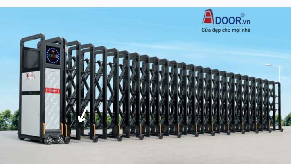 Cửa Cổng Xếp Gọn Tự Động Adoor tại Quận 3 Cửa Cổng Xếp Gọn Tự Động Adoor tại Quận 3