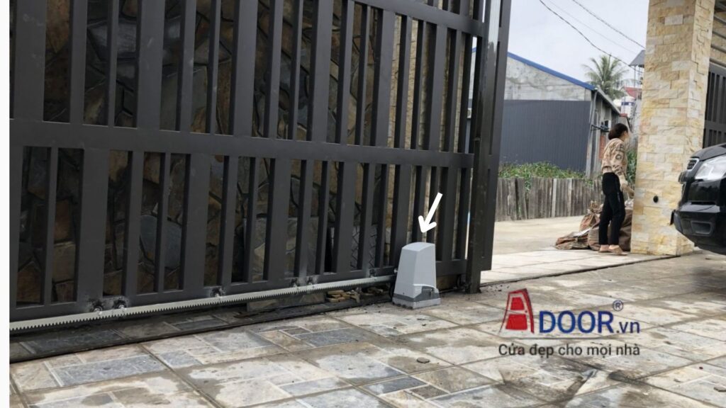 Cửa Cổng Trượt Ngang Tự Động Adoor tại Quận 5-1 Cửa Cổng Trượt Ngang Tự Động Adoor tại Quận 5-1