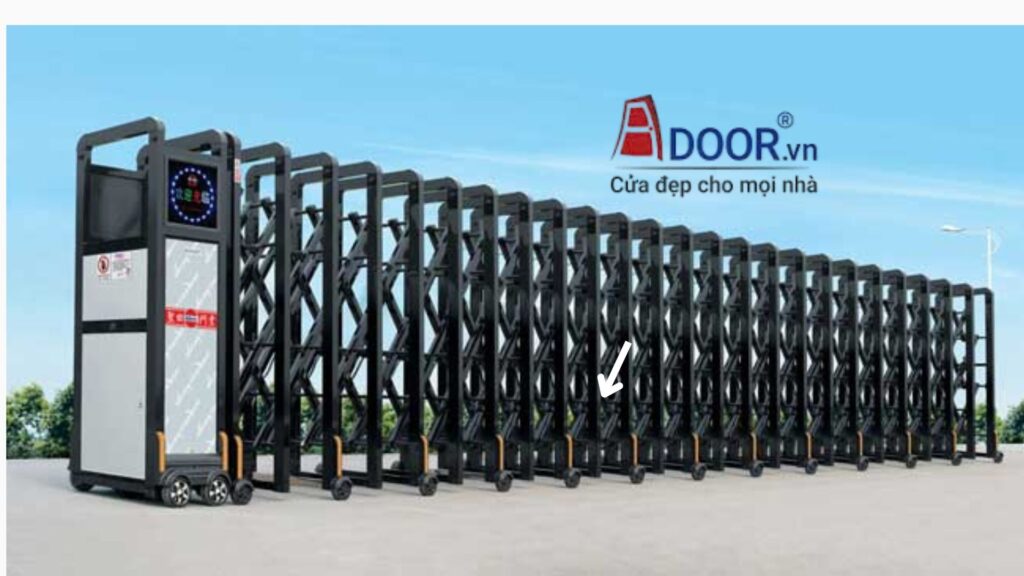 Cửa Cổng Xếp Gọn Tự Độ1ng Adoor tại Quận 5- Cửa Cổng Xếp Gọn Tự Động Adoor tại Quận 5-1