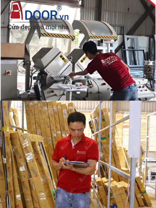 Xưởng sản xuất hiện đại và uy tín của Adoor