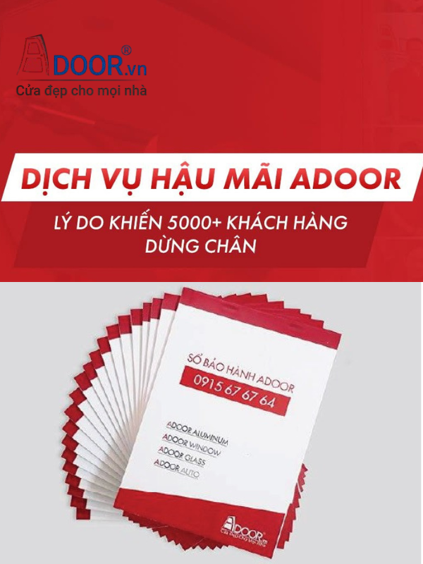 Dịch vụ bảo hành của Adoor