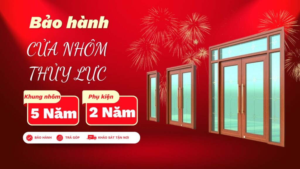 Adoor cam kết bảo hành cửa nhôm thủy lực Adoor cam kết bảo hành cửa nhôm thủy lực