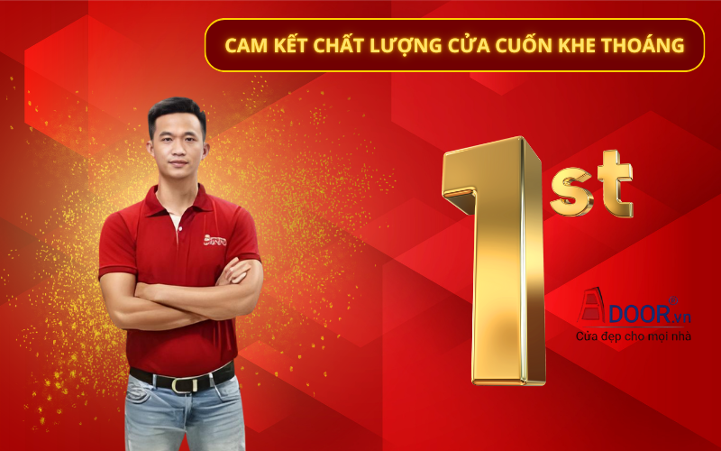 Cam kết chất lượng cửa cuốn khe thoáng tại Quận 6