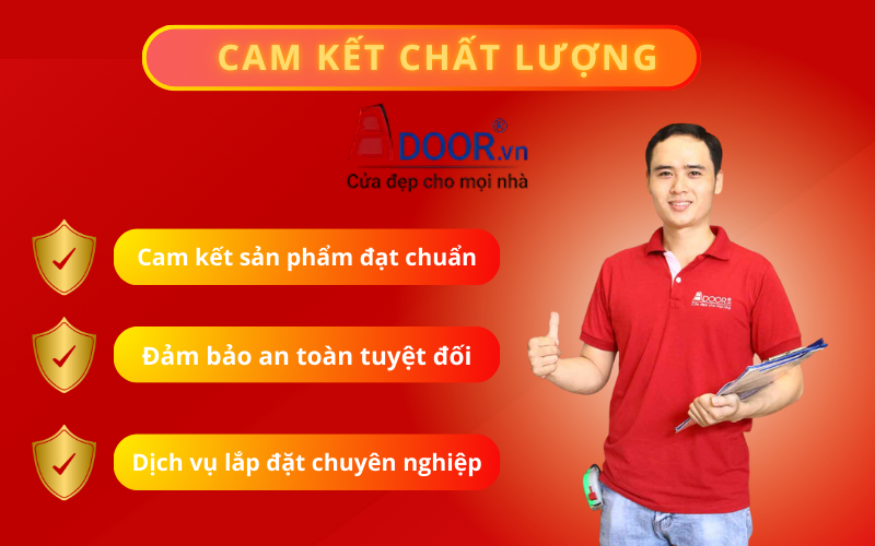 Cam kết cửa cuốn khe thoáng tại Yên Bái