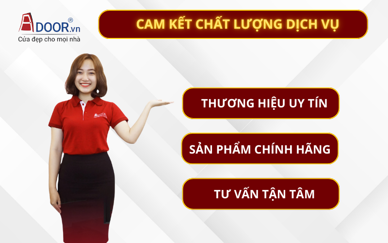 Cam kết chất lượng tại Adoor