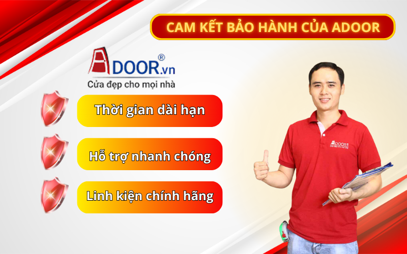 Cam kết bảo hành cửa cuốn khe thoáng tại Thanh Hóa