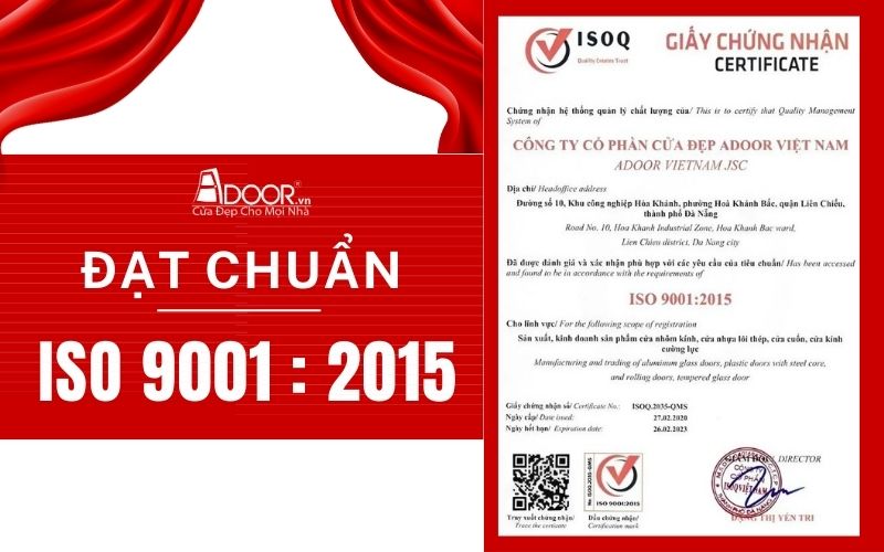 Adoor đạt chuẩn ISO trong thi công giếng trời tự động tại Mỹ Tho