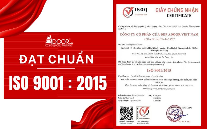 Adoor đạt chuẩn ISO trong thi công giếng trời tự động tại Sa Đéc
