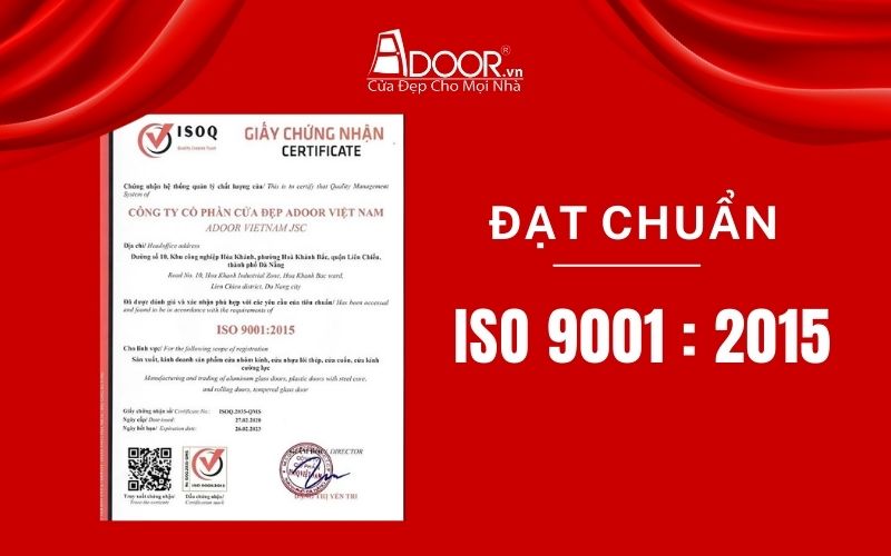 Adoor đạt chứng nhận ISO thi công giếng trời tự động tại Bình Thuận