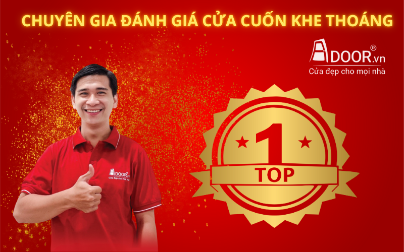 Chuyên gia đánh giá cửa cuốn khe thoáng tại Ninh Thuận của Adoor