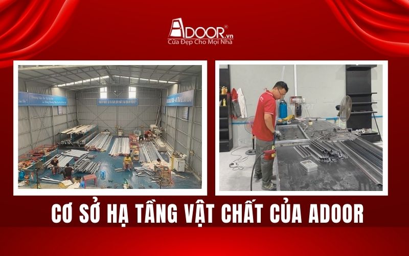 Cơ sở hạ tầng vật chất của Adoor trong thi công giếng trời tự động