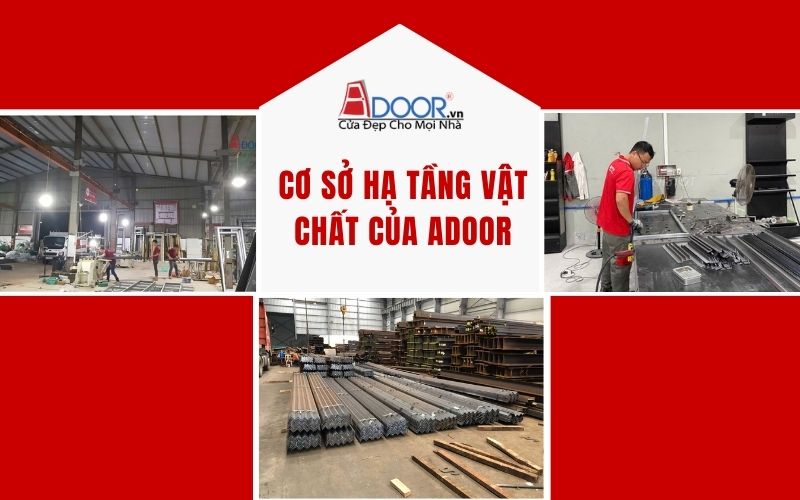 Cơ sở hạ tầng vật chất của Adoor trong thi công giếng trời tự động