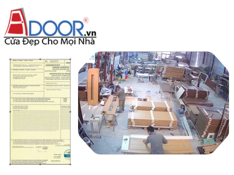 Cơ sở vật chất và chứng nhận Adoor
