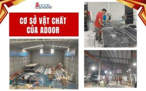 Cơ sở vật chất của Adoor thi công giếng trời tự động