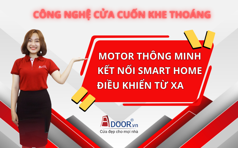 Công nghệ cửa cuốn khe thoáng tại Adoor