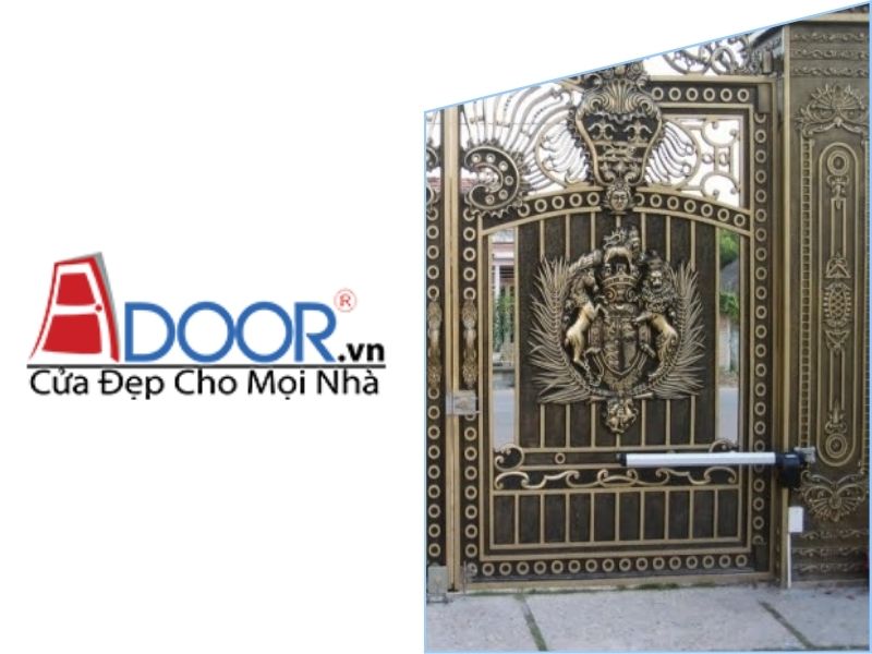 Cửa cổng tay đòn tự động - Mẫu 2 Adoor