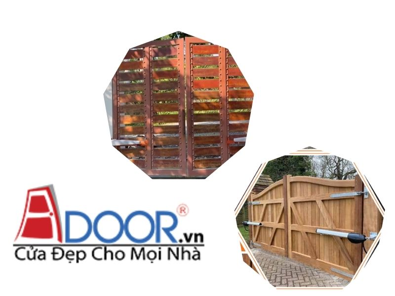 Cửa cổng tay đòn tự động, +02 Mẫu Adoor
