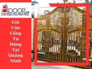 Cửa cổng tự động tại Quảng Ninh