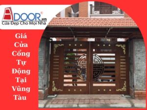 Cửa cổng tự động tại Vũng Tàu