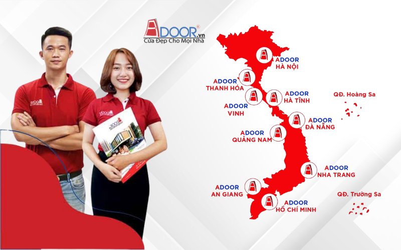 Hệ thống phân phối cửa cuốn công nghệ Đức của Adoor