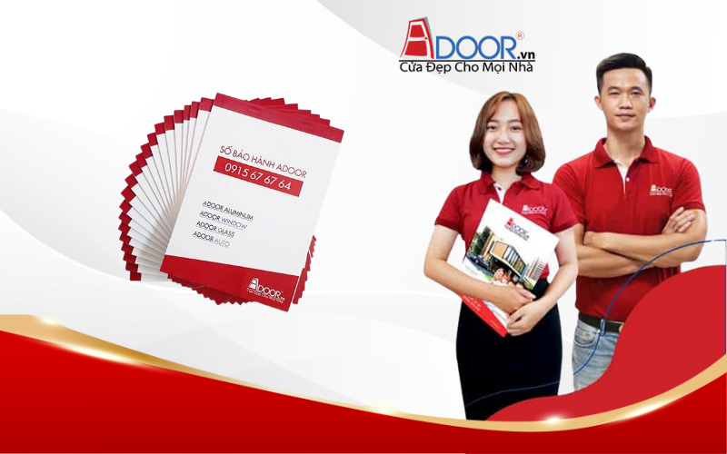 Chế độ bảo hành chuyên nghiệp của Adoor