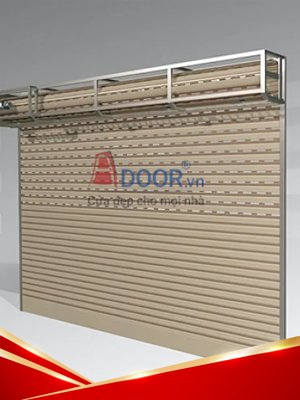 Mẫu cửa cuốn khe thoáng tại Bắc Giang S51i