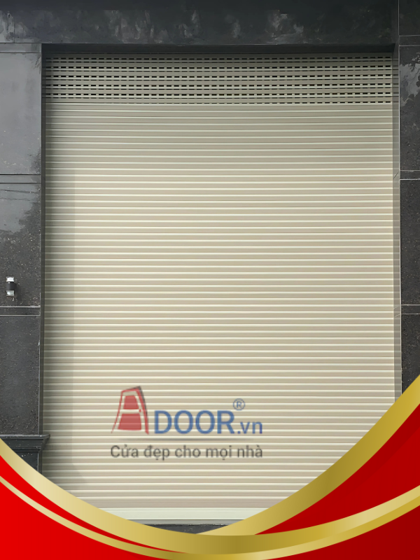 Mẫu cửa cuốn khe thoáng tại Cao Bằng PM 2049SR