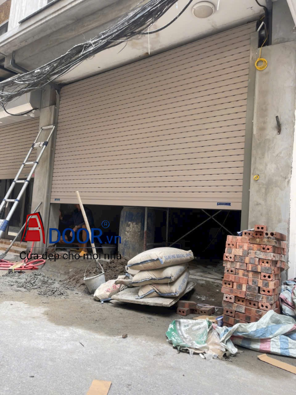 Mẫu cửa cuốn khe thoáng PM 535SR