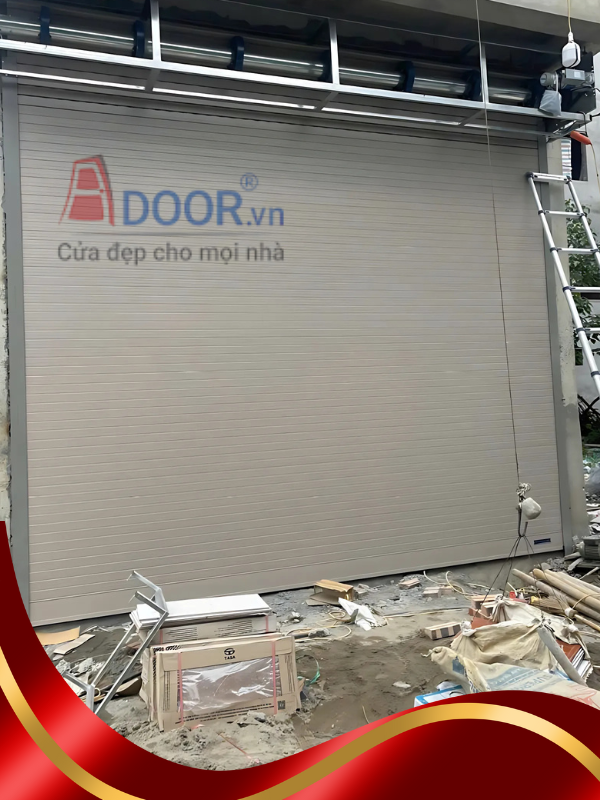 Mẫu cửa cuốn khe thoáng tại Quận 4 C70