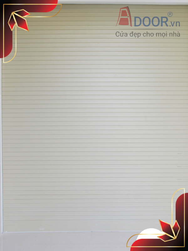 Mẫu cửa cuốn khe thoáng tại Quận 8 LG15