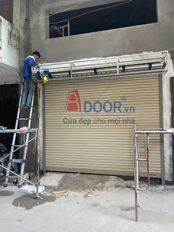 Mẫu cửa cuốn khe thoáng S52i